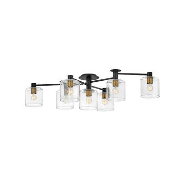 Hinkley Lighting Mist 1 - Bulb Seeded Glass Outdoor Flush Wall